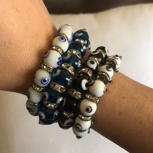 Evil eye bracelets